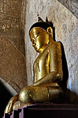 Bagan Myanmar. Sulamani temple. Buddha images.